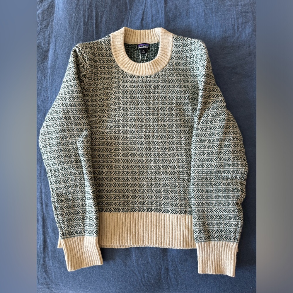 Patagonia Recycled Wool Crewneck Sweater